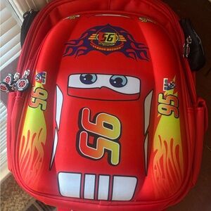 Lightning McQueen 3D Race Car Backpack